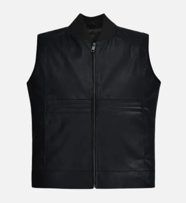 Men’s Highway Forge Leather Vest – Rugged Style Meets Road-Ready Durability