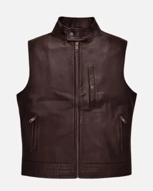 Men’s Road Shaper Leather Vest