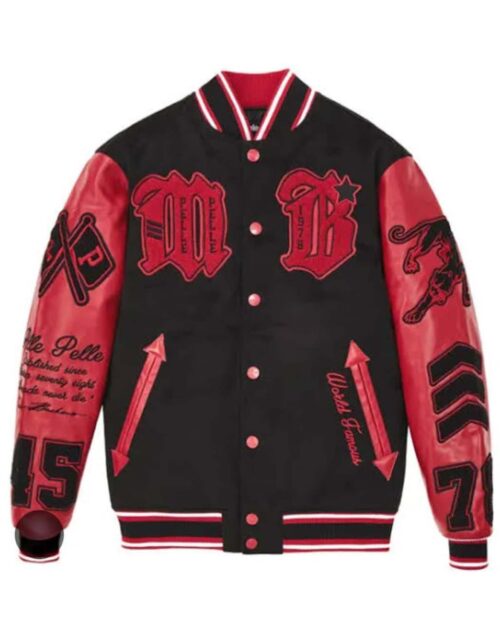 Vintage 80s Pelle Pelle Quilted Leather Jacket