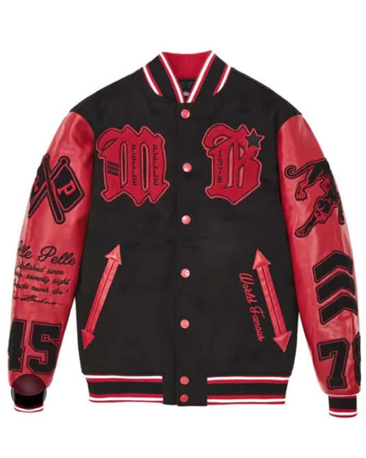 Vintage 80s Pelle Pelle Quilted Leather Jacket – Classic 90s Retro Hip-Hop Style